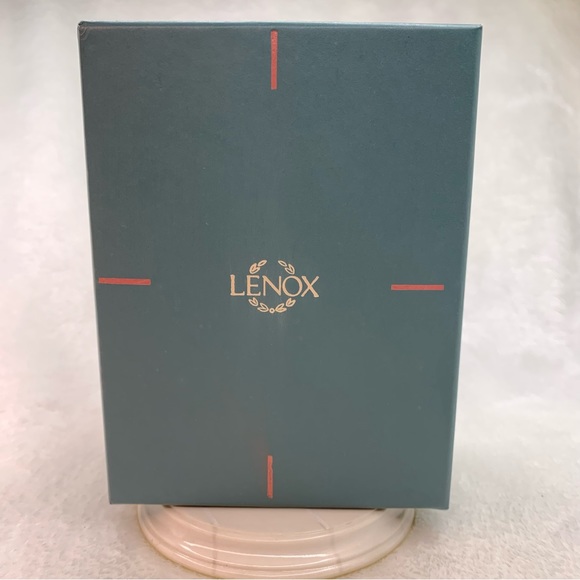 Lenox Crystal Saint Nicholas Bell Ornament Christmas Collectible Vintage 1989 - Picture 9 of 9